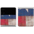 Texas Flag Dark Wood Galaxy Z Flip4 5G Skin